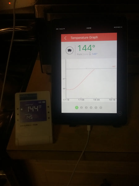 8.0 rev Wireless Food Temperature Data Monitor Model PRO5-FTDM