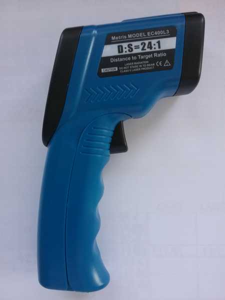 2.0  MODEL EC400L3 A POWERFUL INFRARED THERMOMETER