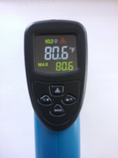2.0  MODEL EC400L3 A POWERFUL INFRARED THERMOMETER