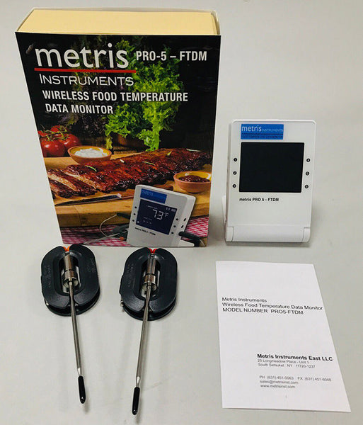 8.0 rev Wireless Food Temperature Data Monitor Model PRO5-FTDM